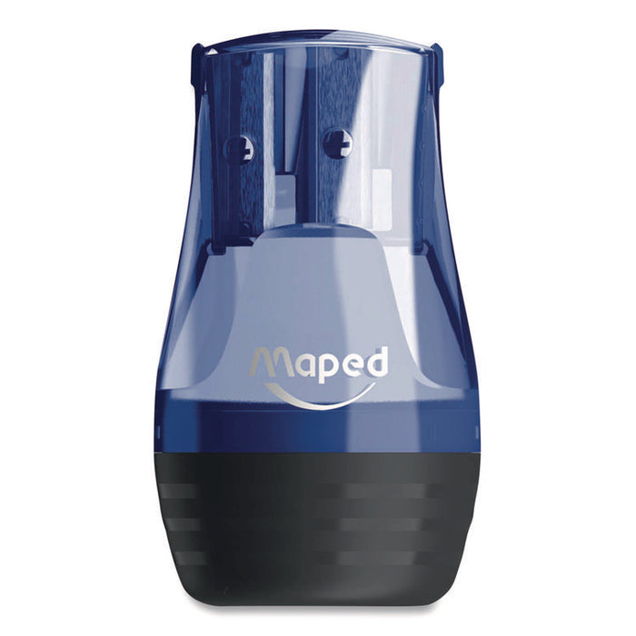Tonic 2-Hole Canister Pencil Sharpener, 3.74 x 1.6 x 4.92, Randomly Assorted Colors