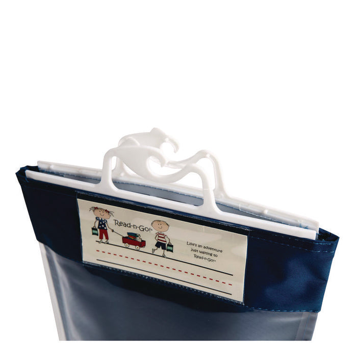 Seat Sack Read-n-Go Reading Bag, 10.5 x 2 x 16, Blue