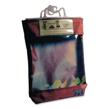 Seat Sack Read-N-Go Book Bag, 10.5 x 2 x 16, Red