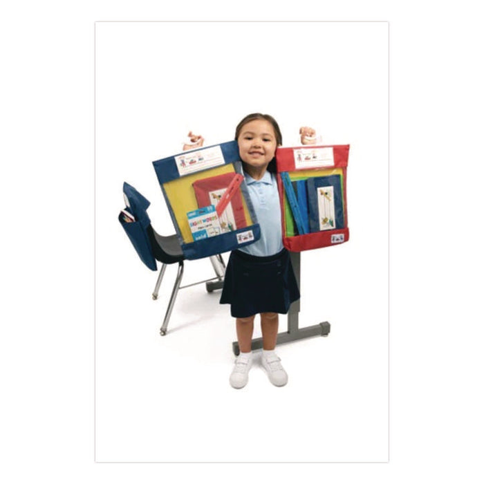 Seat Sack Read-n-Go Reading Bag, 10.5 x 2 x 16, Blue