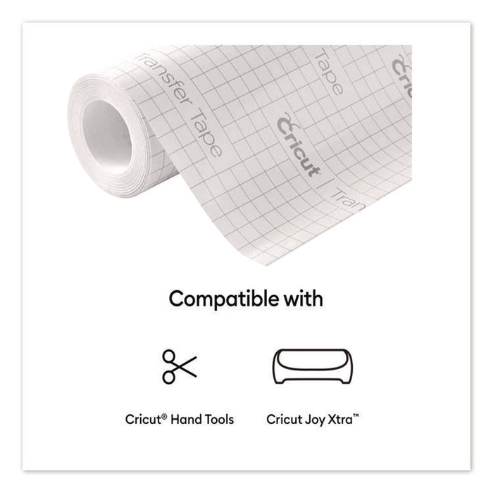 Joy Bulk Transfer Tape for Vinyl, 5.5" x 240", Clear