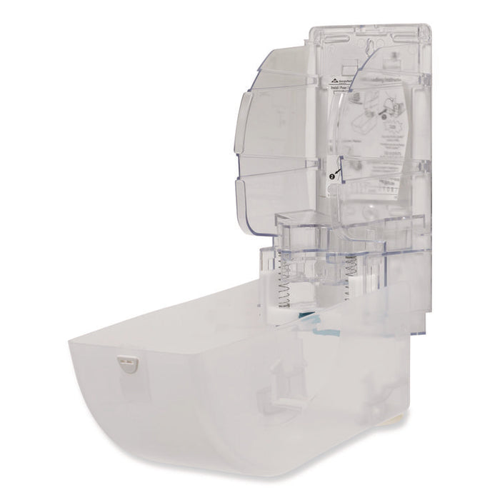 Soap Dispenser for 1,200 mL Bag-in-Box Refill, 4.6 x 5.6 x 10.7, Translucent White