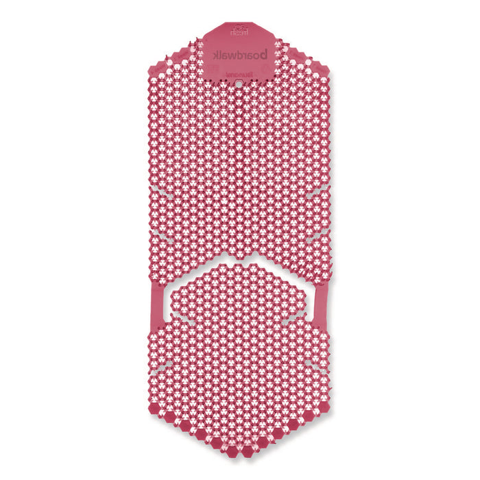 Vertical Urinal Screen, Spiced Apple Scent, Red, 5.22 oz, 6/Carton