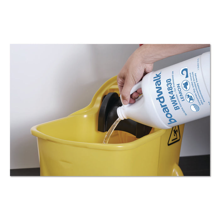 Odor Eliminator Enzyme Plus Concentrate, Lemon, 1 gal Jug, 4/Carton