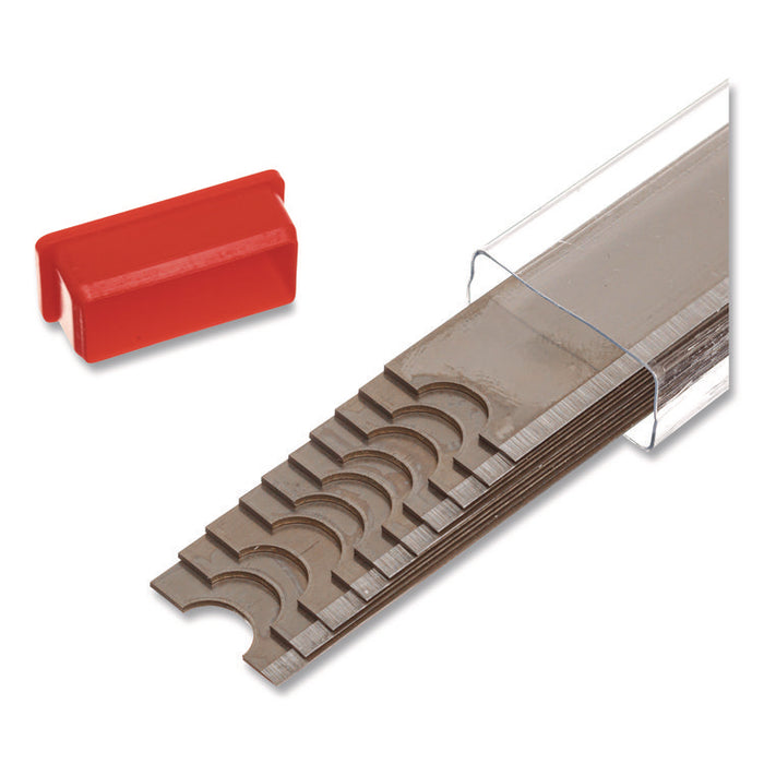 Carbon Steel Scraper Replacement Blades, 5/Carton