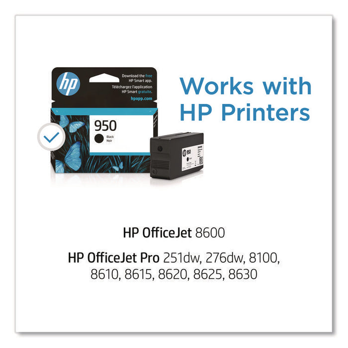 HP 950, (CN049AN) Black Original Ink Cartridge