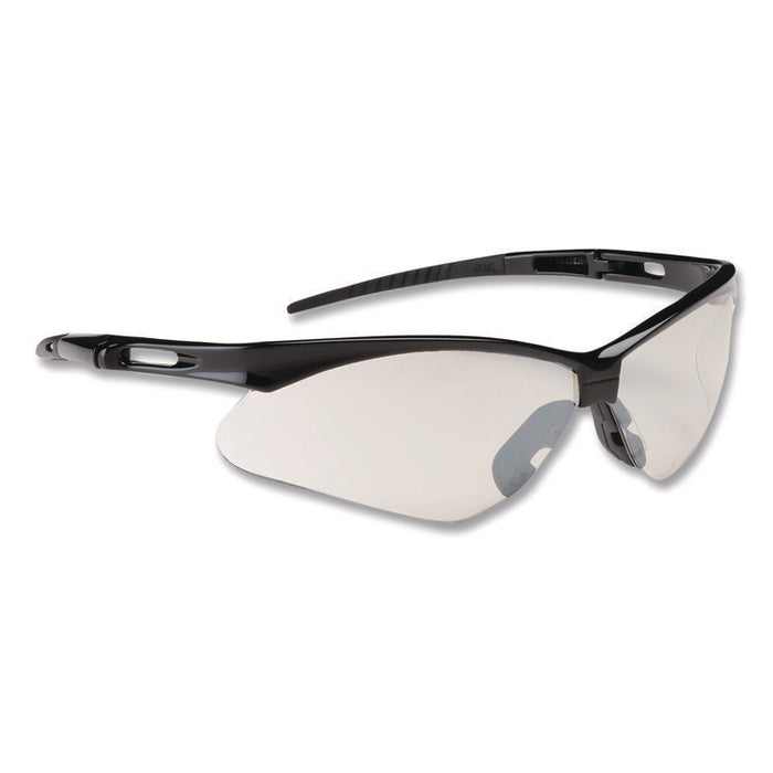 Anser Optical Safety Glasses, Black Half Frame, Clear Dual Lens