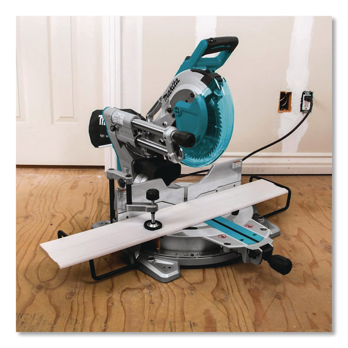 LS1019L 10" Dual-Bevel Sliding Compound Miter Saw with Laser, 3,200 rpm, 4.75" Fence, 120 V, 15 Amps