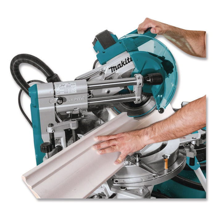 LS1019L 10" Dual-Bevel Sliding Compound Miter Saw with Laser, 3,200 rpm, 4.75" Fence, 120 V, 15 Amps