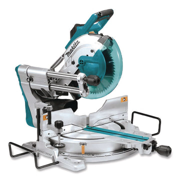 LS1019L 10" Dual-Bevel Sliding Compound Miter Saw with Laser, 3,200 rpm, 4.75" Fence, 120 V, 15 Amps