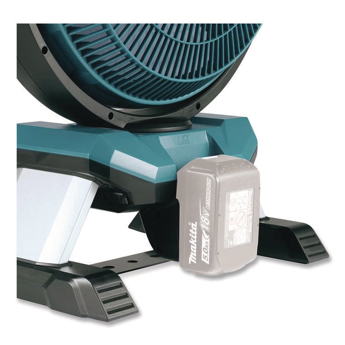 DCF301Z 18V LXT 3-Speed Li-Ion Job Site Fan (Tool Only), 13", 3 Speeds,Teal/Gray/Black