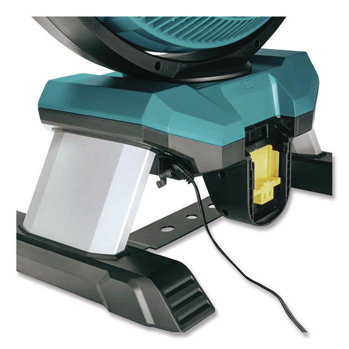 DCF301Z 18V LXT 3-Speed Li-Ion Job Site Fan (Tool Only), 13", 3 Speeds,Teal/Gray/Black