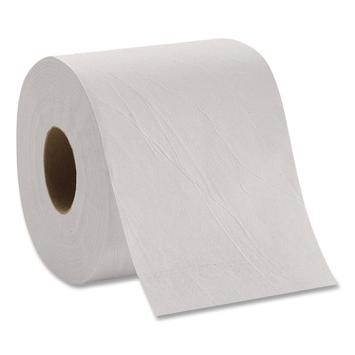 Pacific Blue Basic Bathroom Tissue, Septic Safe, 1-Ply, White, 1,210 Sheets/Roll, 80 Rolls/Carton