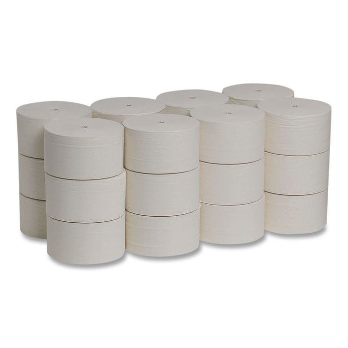 Pacific Blue Ultra Coreless Toilet Paper, Septic Safe, 2-Ply, White, 1,700 Sheets/Roll, 24 Rolls/Carton