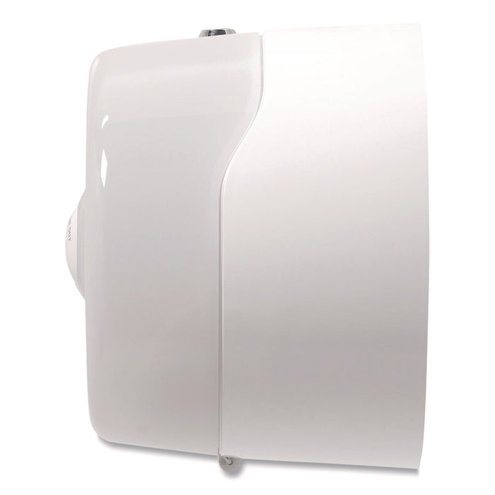 SofPull Mini Center-Pull Twin-Roll Bath Tissue Dispenser, 16.1 x 7 x 9, White