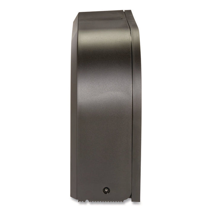 Jumbo Jr. Bathroom Tissue Dispenser, Double Roll, 22.1 x 4.8 x 12.1, Black