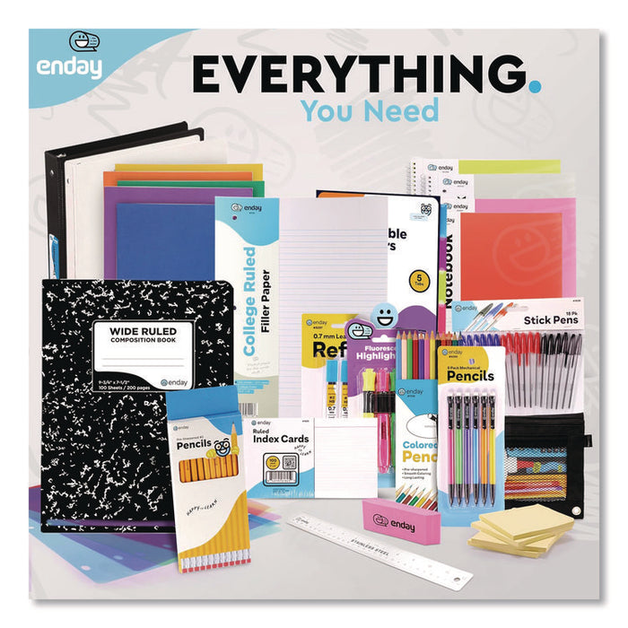 Back to School Supplies Kit for High School/College