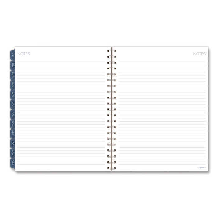 Abyss Weekly/Monthly Planner, 11 x 8.5, Water-Inspired Artwork, Blue Cover, 12-Month (Jan-Dec): 2026