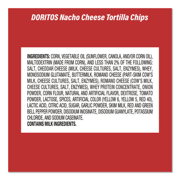 Doritos Nacho Cheese Tortilla Chips and Welch's Mixed Fruit Snacks, (50) 1oz Bag Chips, (66) 0.8 oz Pouch Fruit Snacks/Bundle
