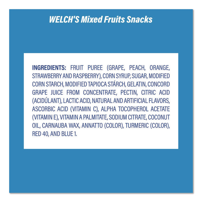 Doritos Nacho Cheese Tortilla Chips and Welch's Mixed Fruit Snacks, (50) 1oz Bag Chips, (66) 0.8 oz Pouch Fruit Snacks/Bundle