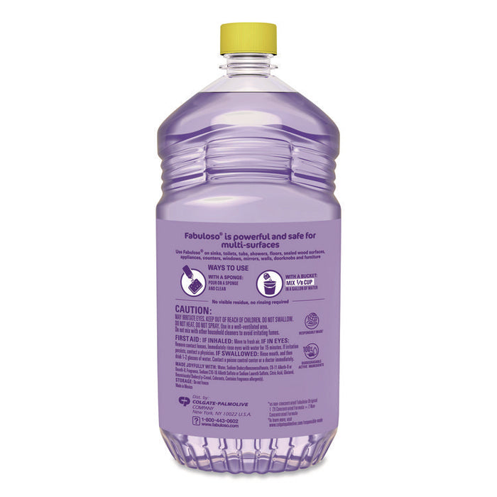 Multi-Use Cleaner, Light Lavender Scent, 56 oz Bottle, 6/Carton