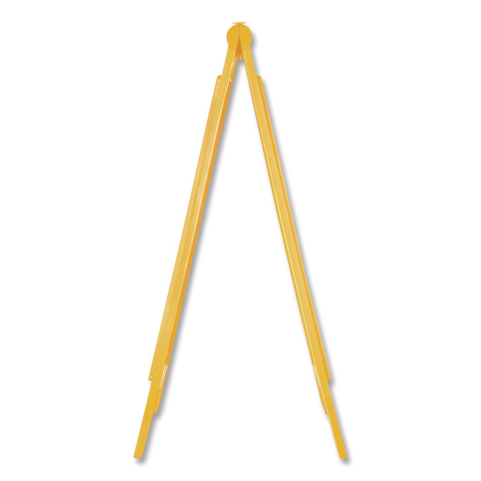 Wet Floor Sign (English/Spanish), 11 x 25 x 25, Yellow