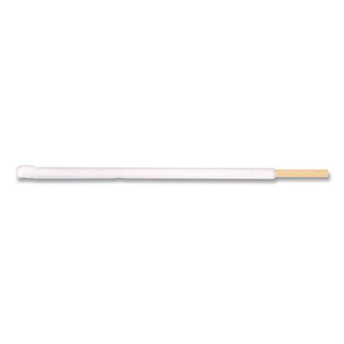 Wrapped Wood Stirrers, 5.5", 500/Box