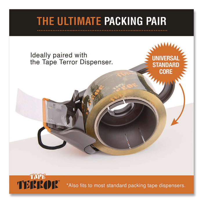 Pro-Grade Packaging Tape, 3" Core, 1.88" x 54.6 yds, Clear, 6/Pack