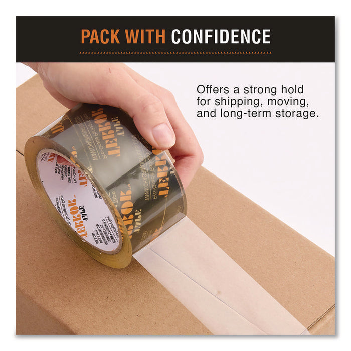 Pro-Grade Packaging Tape, 3" Core, 1.88" x 54.6 yds, Clear, 6/Pack