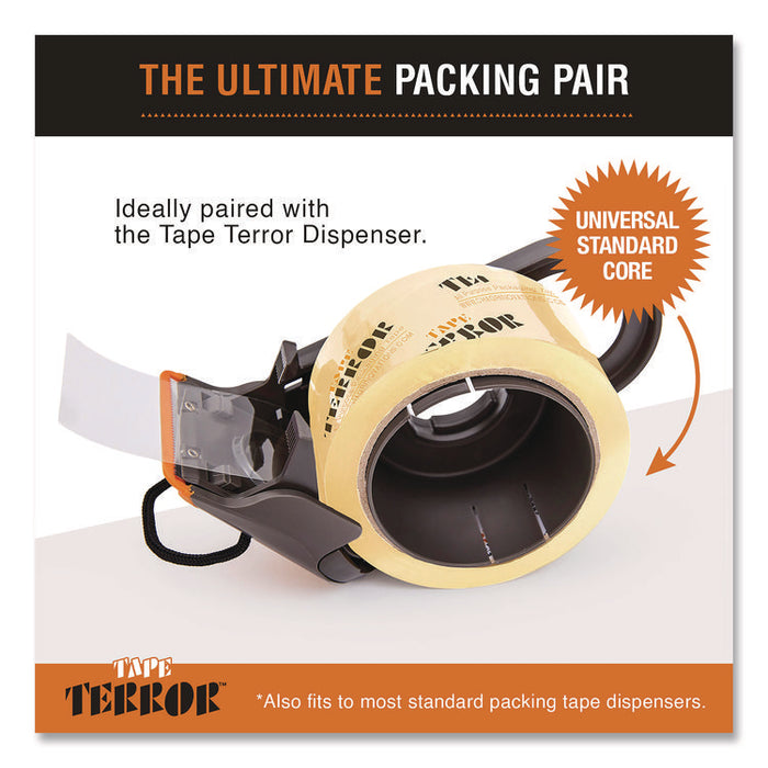 All Purpose Packaging Tape, 3" Core, 1.88" x 54.6 yds, Clear, 6/Pack