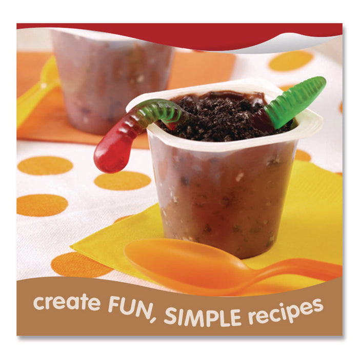 Pudding Cups, Chocolate, 3.5 oz Cup, 48/Carton