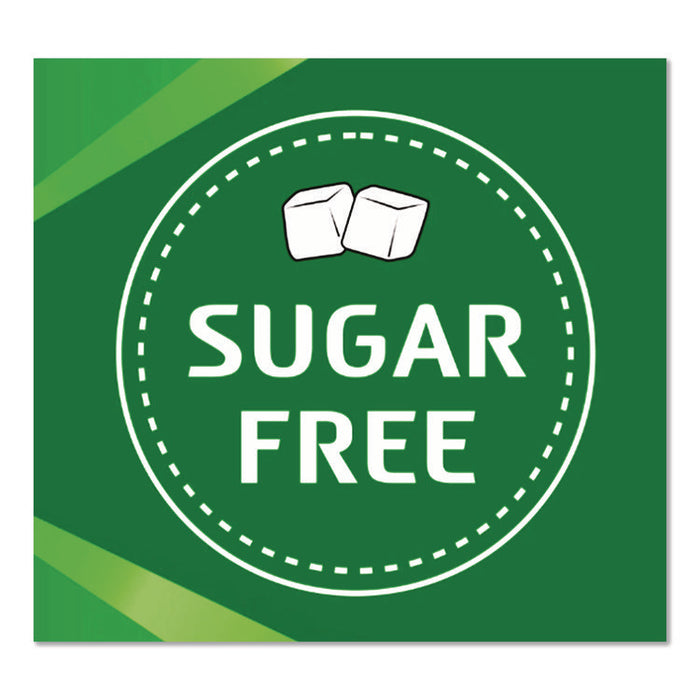 Sugarless Gum, Spearmint, 16 Pieces/Pack, 9 Packs/Box