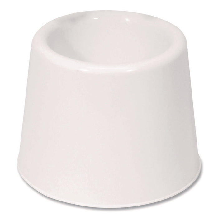 Caddy For Spiral Bowl Brush, White