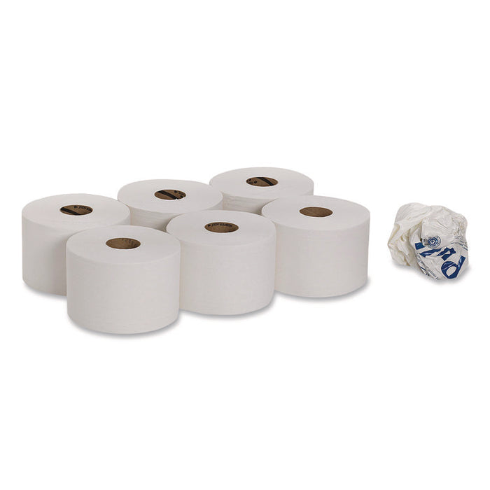 High Capacity Center-Pull Tissue, Septic Safe, 2-Ply, White, 1,000 Sheets/Roll, 6 Rolls/Carton