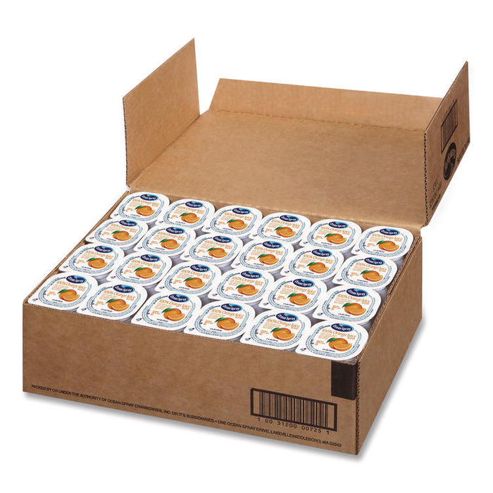 No-Thaw 100% Juice Cups, Orange, 4 oz Cups, 48/Carton