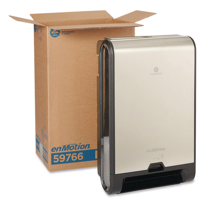 enMotion Flex Automated Touchless Roll Towel Dispenser, 13.31 x 7.96 x 21.25, Stainless Steel