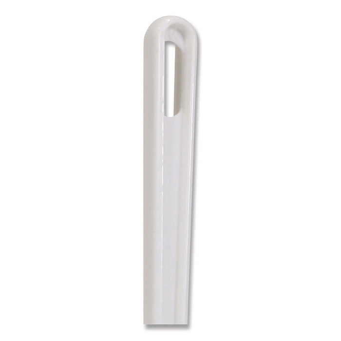 Spiral Bowl Brush, 13" Handle, White