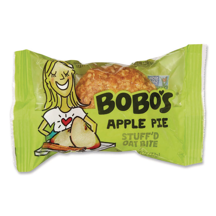 Stuff'd Oatmeal Bites, Two-Flavor Multi-Pack: Apple Pie and Strawberry, 1.3 oz Individually Wrapped, 24/Carton