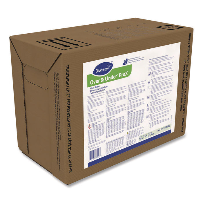 Over and Under ProX Floor Sealer, 5 gal Bag-in-Box