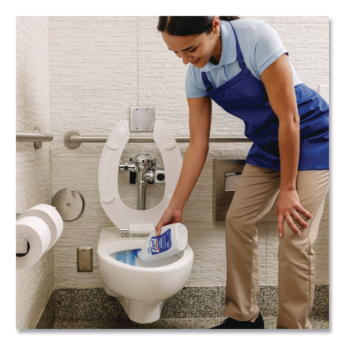 Disinfectant Toilet Bowl Cleaner, Wintergreen Scent, 32 oz Bottle, 12/Carton