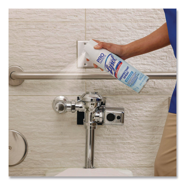 Disinfectant Spray, Crisp Linen Scent, 19 oz Aerosol Spray