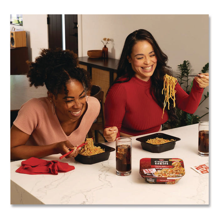 Teriyaki Beef Chow Mein Noodles, 4 oz Bowl, 8/Carton