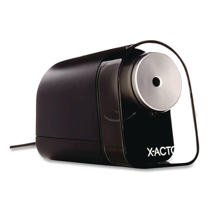 Model 1818 XLR Office Electric Pencil Sharpener, AC-Powered, 3.5 x 5.5 x 4.5, Black/Silver/Smoke