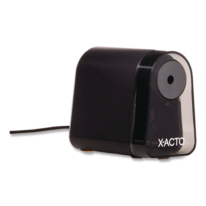 Model 19501 Mighty Mite Home Office Electric Pencil Sharpener, AC-Powered, 3.5 x 5.5 x 4.5, Black/Gray/Smoke