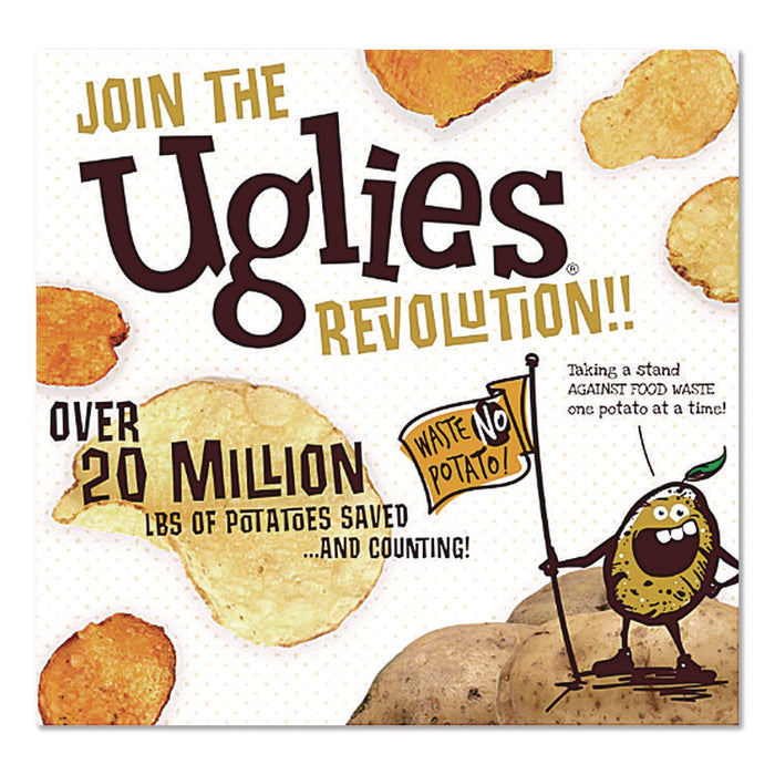 Kettle Potato Chips, Bar-B-Que, 2 oz Bags, 24/Carton