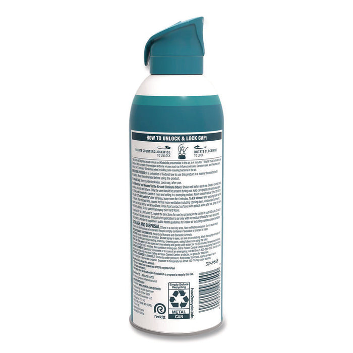 Air Sanitizer Spray, Simple Fresh Scent, 10oz Aerosol Spray