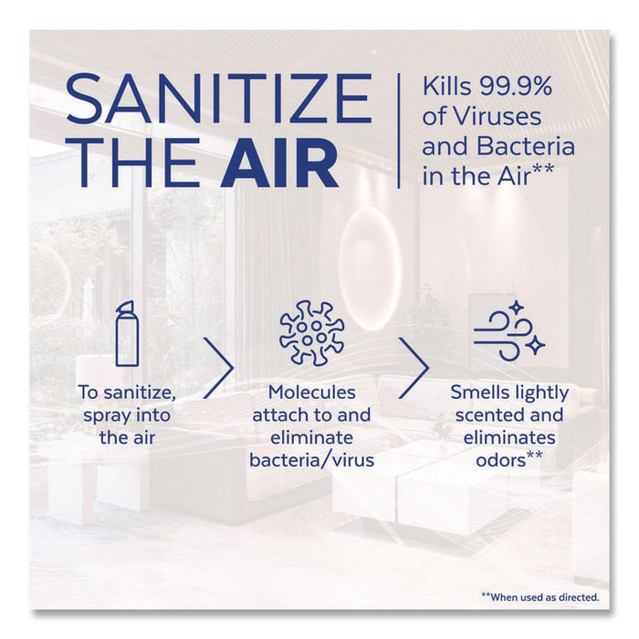 Air Sanitizer Spray, Simple Fresh Scent, 10oz Aerosol Spray