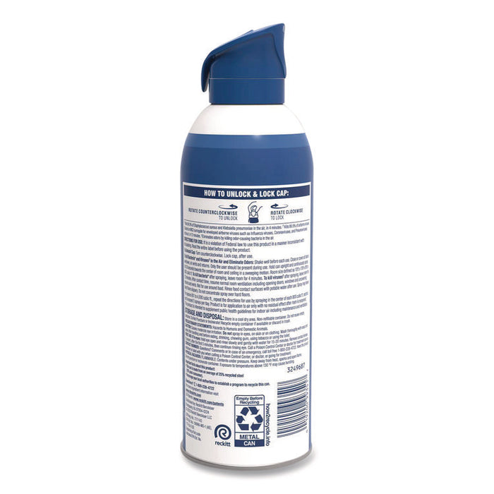 Air Sanitizer Spray, White Linen Scent, 10 oz Aerosol Spray