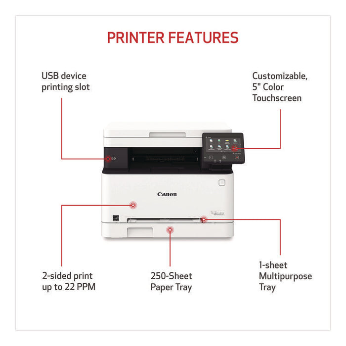 imageCLASS MF653CDW Wireless Multifunction Laser Printer, Copy/Print/Scan