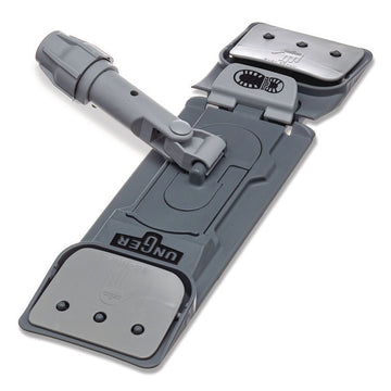 EZ Flat Mop Holders, Plastic Head, 16", Gray